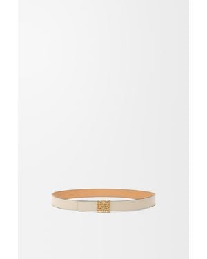 Loewe Reversible Anagram Belt - Gray
