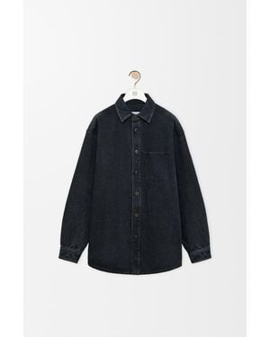 Loewe Anagram Overshirt - Blue