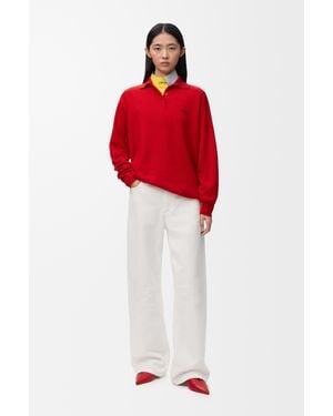 Loewe Anagram Baggy Jeans - Natural