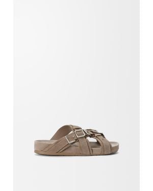 Loewe Type Fussbett Sandal - Blue