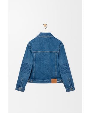 Loewe Anagram Jacket - Blue
