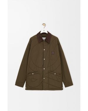Loewe Padded Overshirt - Brown