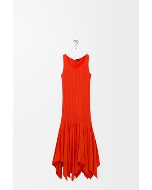 Loewe Tank Dress - Red