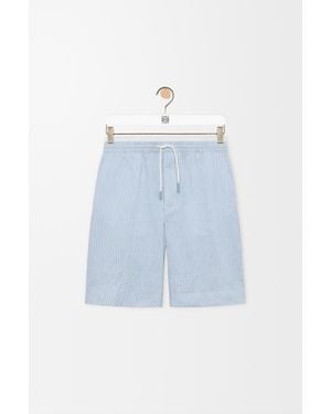 Loewe Drawstring Shorts - Blue