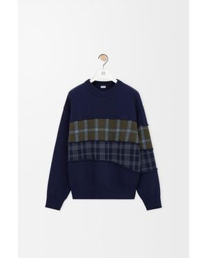 Loewe Jersey En Lanasize Hombre - Azul