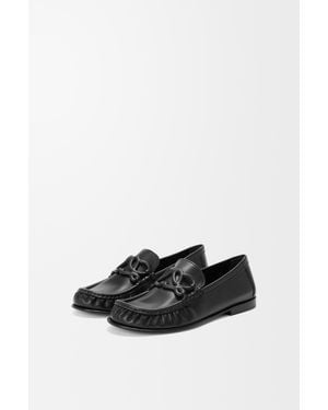 Loewe Double L Loafer - White