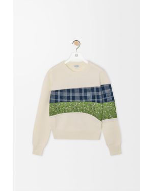 Loewe Jersey En Lana Mujer - Verde
