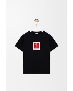 Loewe Regular Fit T-Shirt - Black