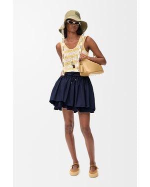 Loewe Mini Skirt - Blue