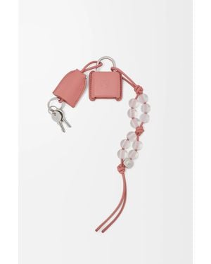 Loewe Amazona Padlock Charm For - Pink