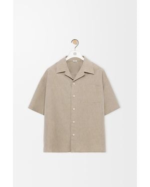 Loewe Short Sleeve Shirt - Natural
