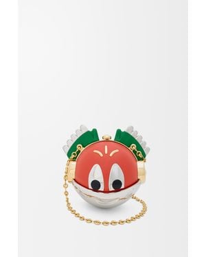 Loewe Knight Cat Clutch - White