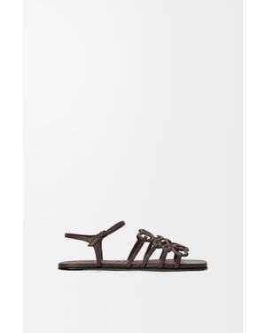 Loewe Petal Anagram Sandal - White