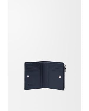 Loewe Flag Slim Compact Wallet - Blue