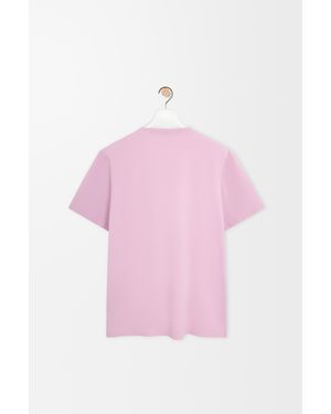 Loewe Relaxed Fit T-Shirt - Pink