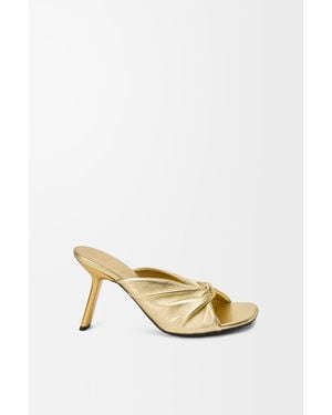 Loewe Pebble Soft Slide - Metallic