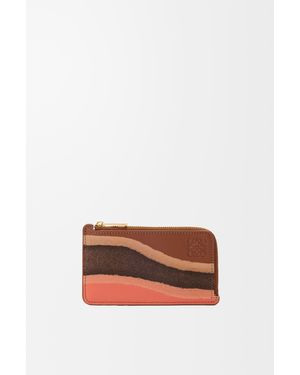 Loewe Card Holder With Coin Purse - Multicolour