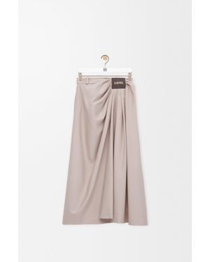 Loewe Draped Skirt - Pink