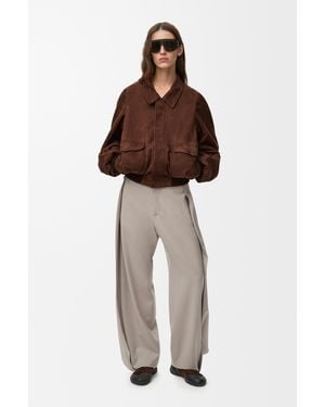 Loewe Bomber Jacket - Brown