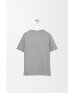 Loewe Relaxed Fit T-Shirt - Gray
