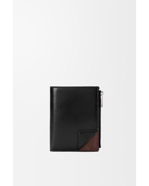 Loewe Switch Slim Compact Wallet - Black