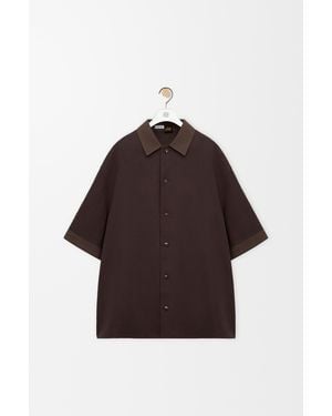 Loewe Short Sleeve Shirt - Red