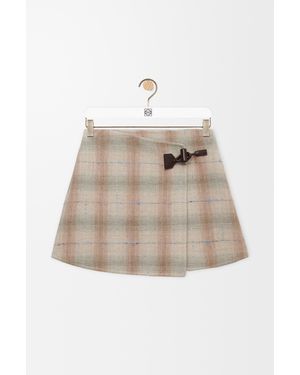 Loewe Mini Skirt - Natural