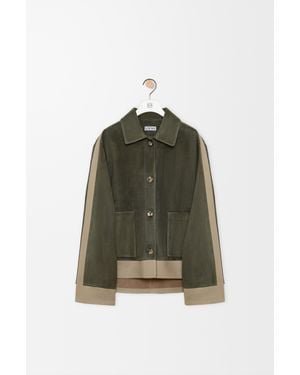 Loewe Turn-Up Jacket - Green
