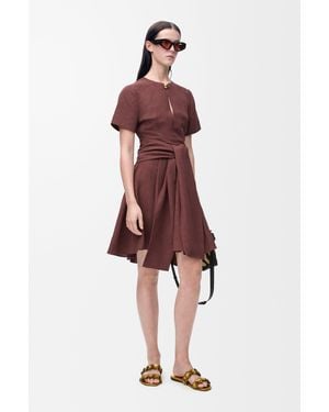 Loewe Pebble Dress - Red