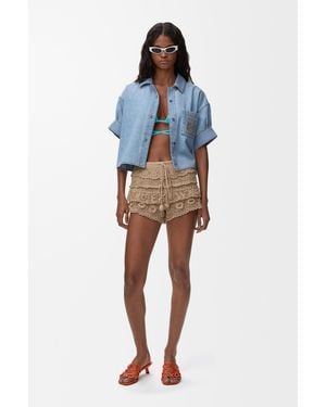 Loewe Short Sleeve Shirt - Blue