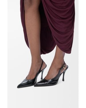 Loewe New Comic Slingback Pump - Purple