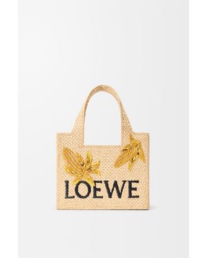 Loewe Small Font Tote - Metallic