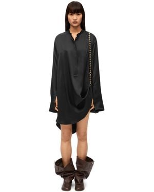 Loewe Shirt Dress - Black