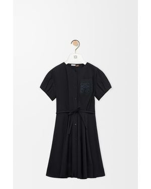 Loewe Shirt Dress - Black