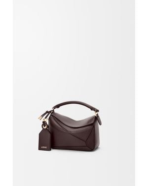 Loewe Mini Featherlight Puzzle Bag - Brown