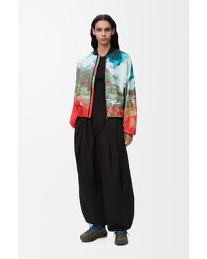 Loewe Zip-Up Jacket - Red