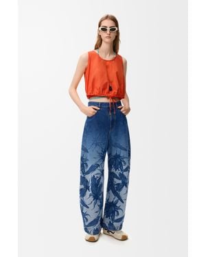 Loewe Barrel Jeans - Blue