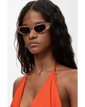Loewe Flash Slim Cateye Sunglasses For - Orange