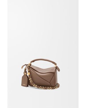 Loewe Mini Featherlight Puzzle Bag - Grey