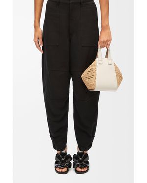 Loewe Compact Hammock Bag - Black