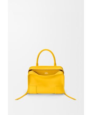 Loewe Bolso Amazona 180 Pequeño En Piel De Cuero Suave Mujer - Amarillo