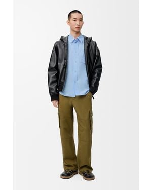 Loewe Luxury Shirt In Cotton - Blue