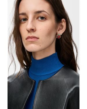 Loewe Scarabeo Earrings - Blue