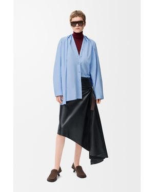 Loewe Belted Skirt - Blue