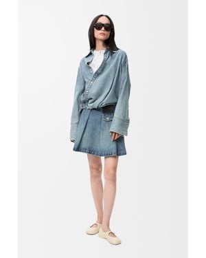 Loewe Mini Skirt - Blue