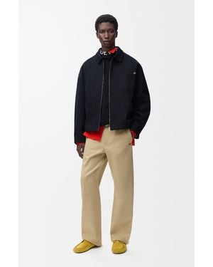 Loewe Zip-Up Jacket - Blue