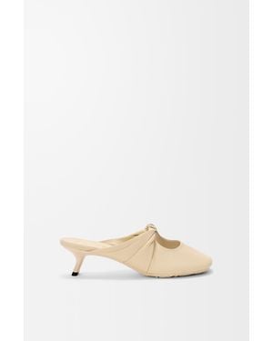 Loewe Pebble Soft Mule - Natural
