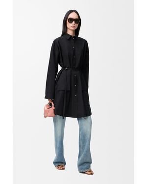 Loewe Shirt Dress - Black