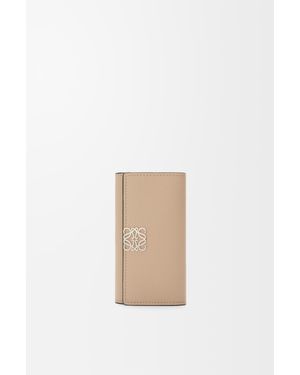 Loewe Anagram Key Case - White