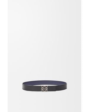Loewe Reversible Anagram Belt - White